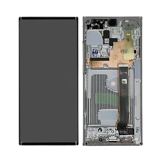 Touch+Display+Frame Samsung Galaxy Note 20 Ultra/N985/N986F with Camera Service Pack White Touch+Display+Frame Samsung Galaxy Note 20 Ultra/N985/N986F with Camera Service Pack White